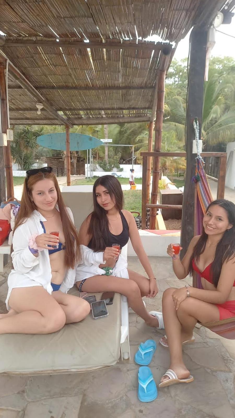 Loki Del Mar Hostel Mancora Bagian luar foto